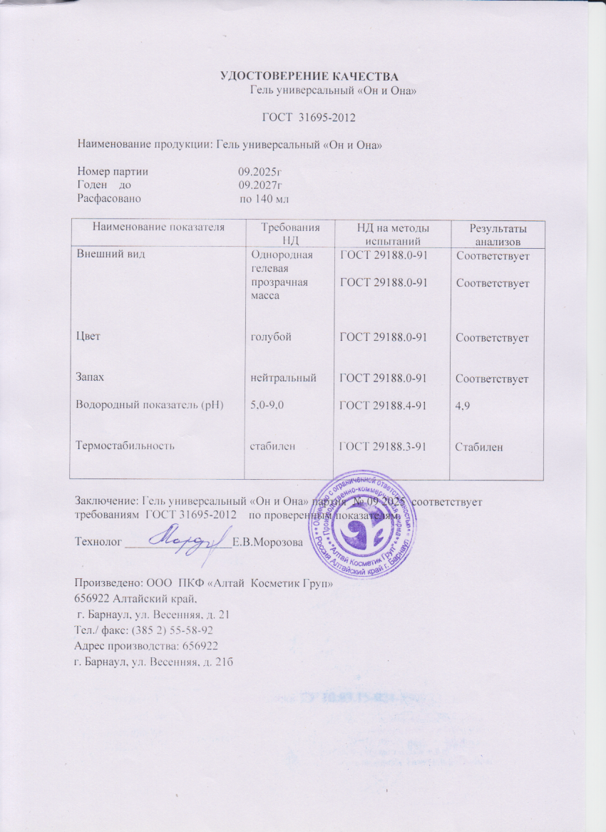 Паспорт №092025